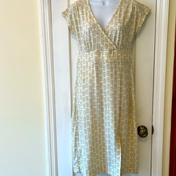 Royal Robbins Essential Tencel Dash Dress Long Womens XS Print Travel Active - Picture 4 of 17